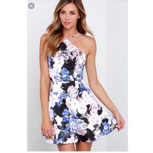 Keepsake floral backless dress - XXS